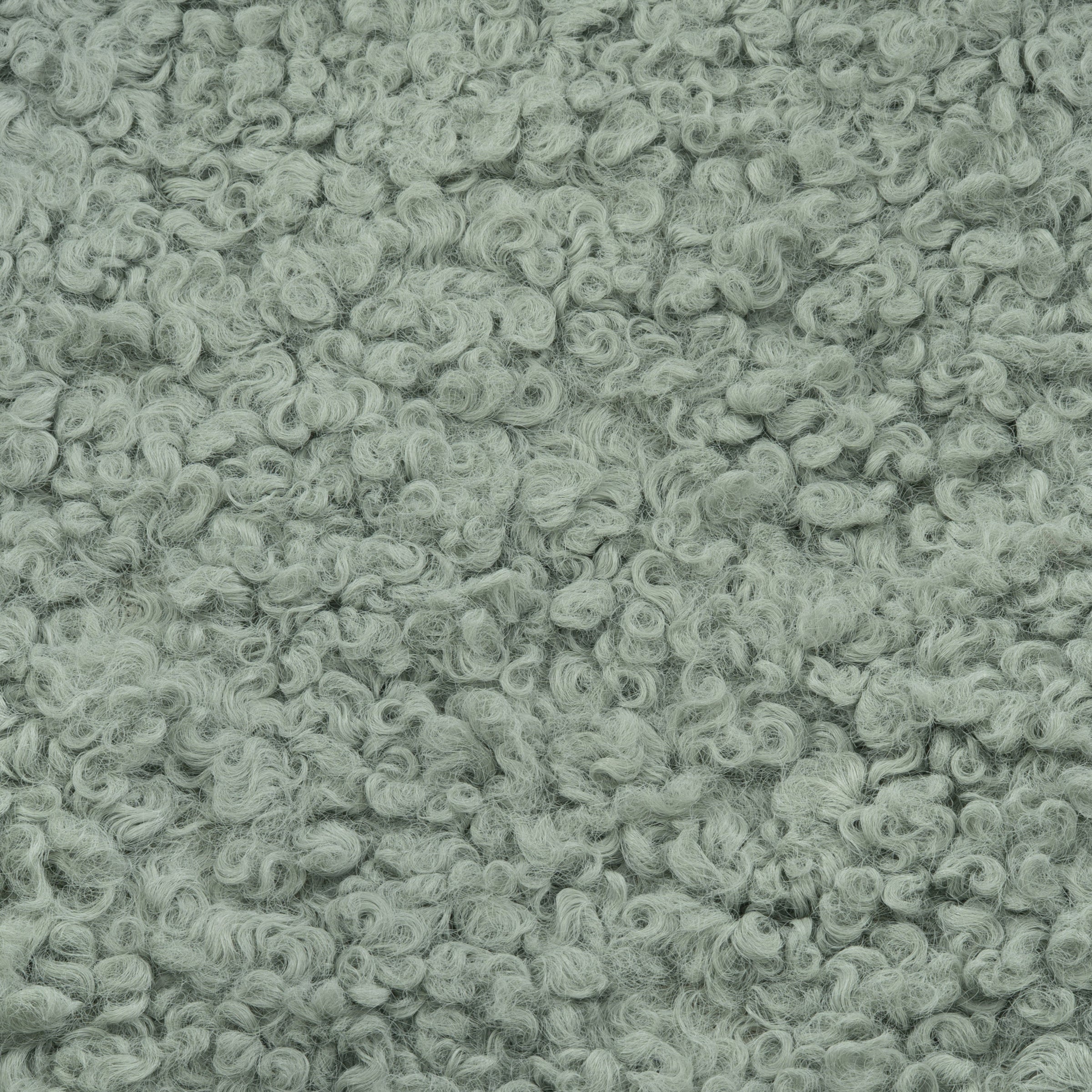 M31685ST,Mushroom Pouf in Sage Teddy Loop