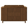 M29816NL,Pogo Tambour Assembled Dresser in Natural Walnut