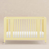 M30880PY,Rolli 9-in-1 Convertible All-Stages?? Crib w/ Bassinet & Toddler Bed Kits in Pale Yellow