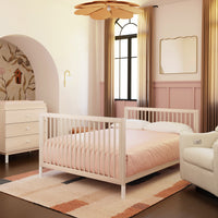 M12901NXW,Gelato 4-in-1 Convertible Crib w/Toddler Conversion Kit in Washed Natural  W Feet