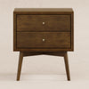 M15960NL,Palma Nightstand  Assembled in Natural Walnut