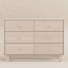 M32526NX,Hudson Modern 6-Drawer Assembled Double Dresser in Washed Natural