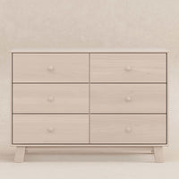 M32526NX,Hudson Modern 6-Drawer Assembled Double Dresser in Washed Natural