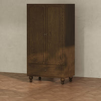 M33329TE,Nate Berkus x Babyletto Astre Assembled Armoire in Toffee