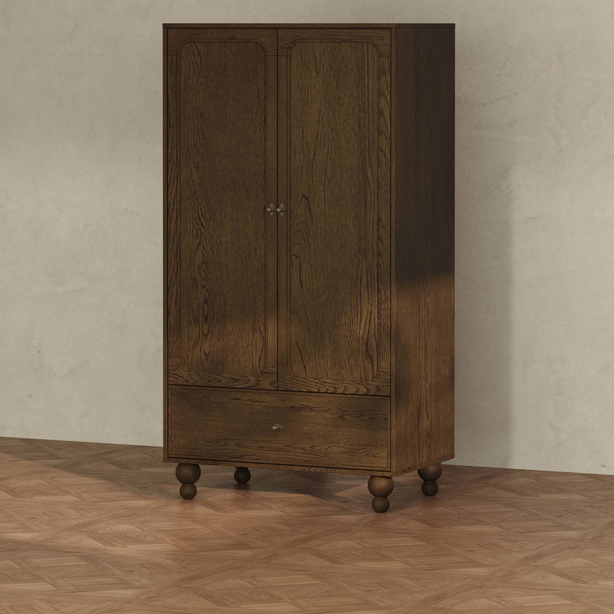 M33329TE,Nate Berkus x Babyletto Astre Assembled Armoire in Toffee