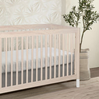 M12901NXW,Gelato 4-in-1 Convertible Crib w/Toddler Conversion Kit in Washed Natural  W Feet