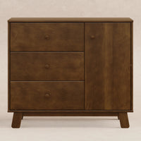 M32523NL,Hudson Modern 3-Drawer Dresser in Natural Walnut
