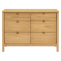 M25616HY,Bondi 6-Drawer Assembled Dresser in Honey