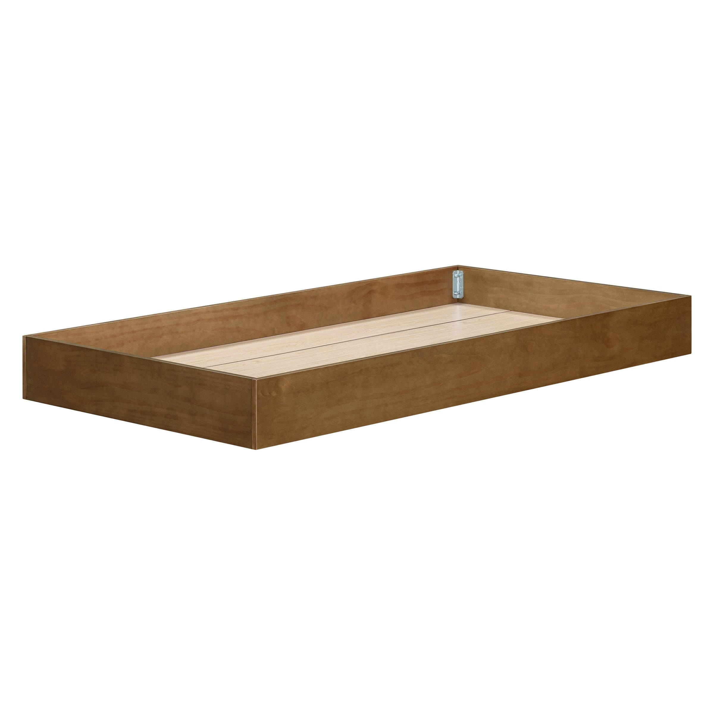 M25973NL,Twin Storage Trundle Bed in Natural Walnut