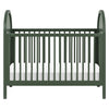 M25601FRGRNC,Bondi Cane 3-in-1 Convertible Crib w/ Toddler Bed Kit in Forest Green w/ Natural Cane