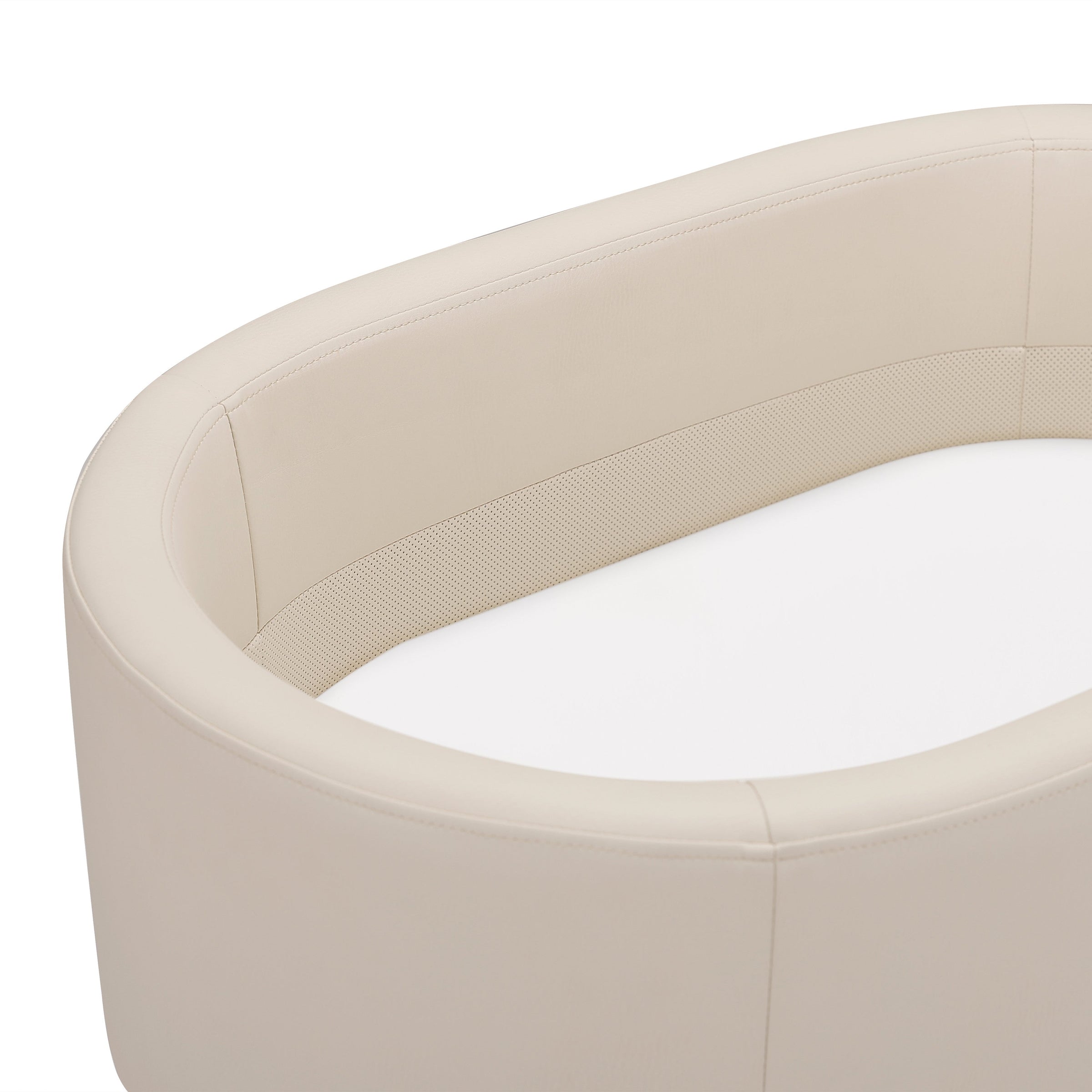 M26834GYLB,babyletto x GATHRE Capsule Bassinet in Ivory