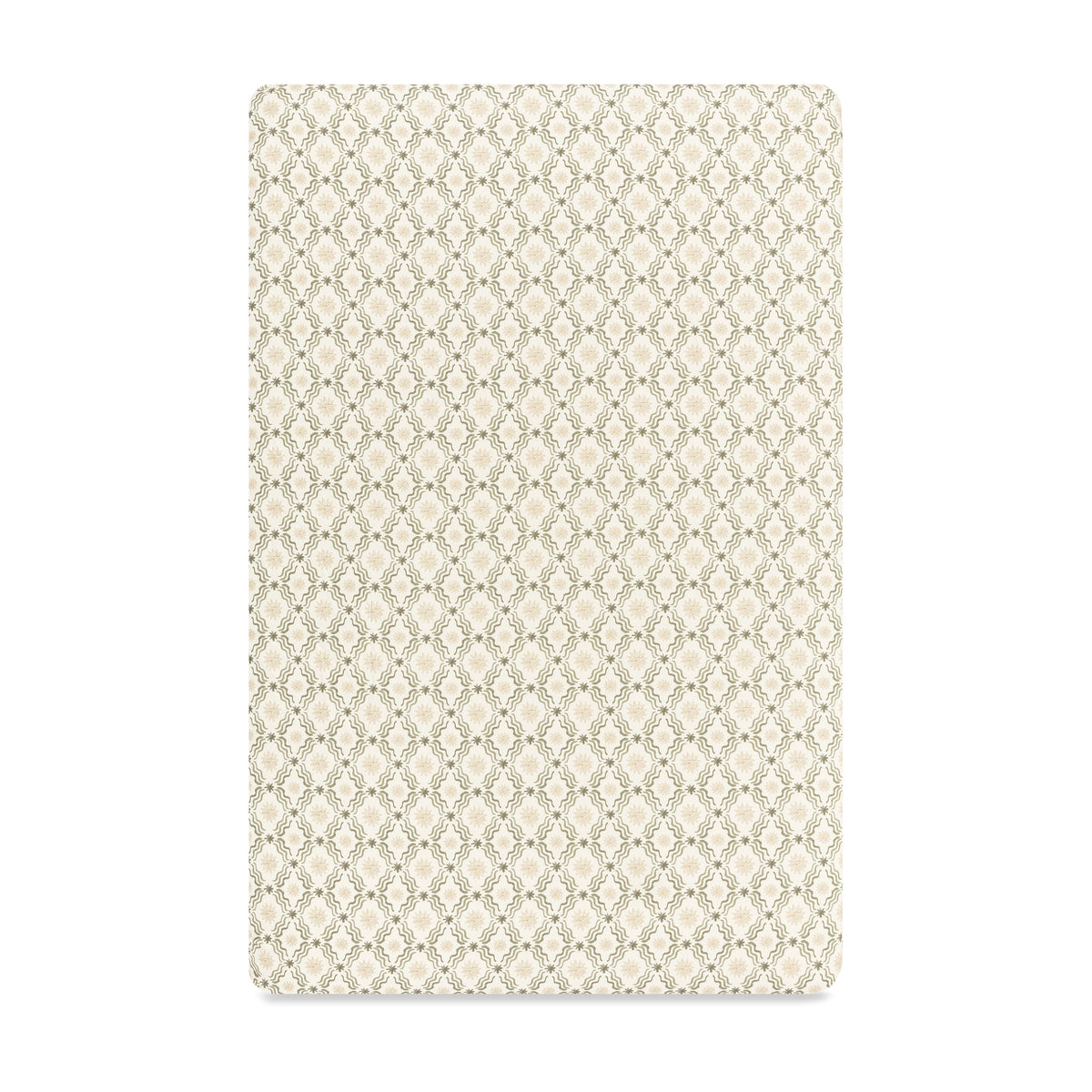 T34336JSR,Nate Berkus x Babyletto Mini Crib Sheet in Juniper Star