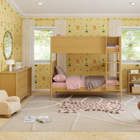 M25994HY,Bondi Convertible Bunk Bed in Honey