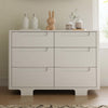 M23426W,Yuzu 6-Drawer Dresser in White