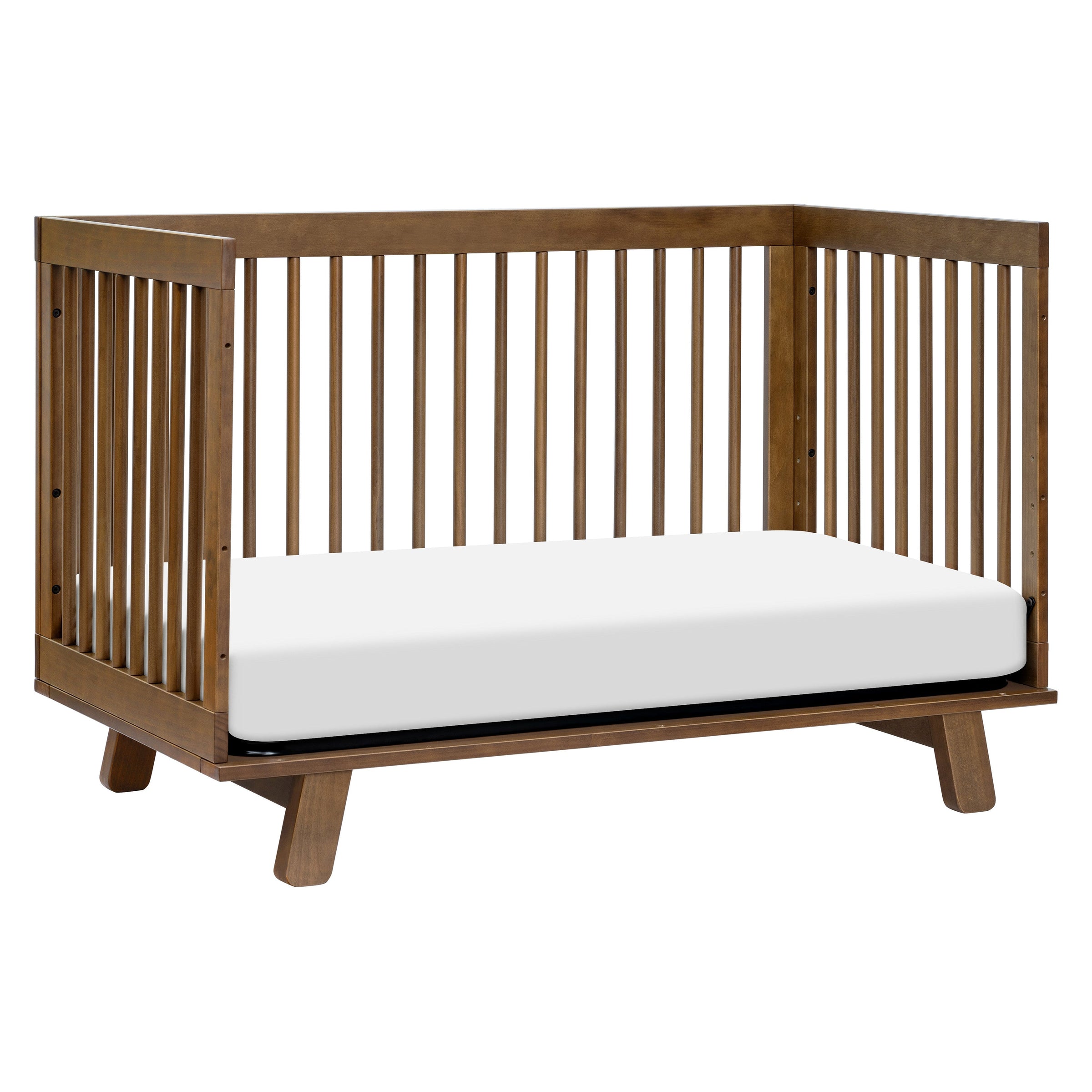 M4201NL,Hudson 3-in-1 Convertible Crib w/Toddler Bed Conversion Kit in Natural Walnut