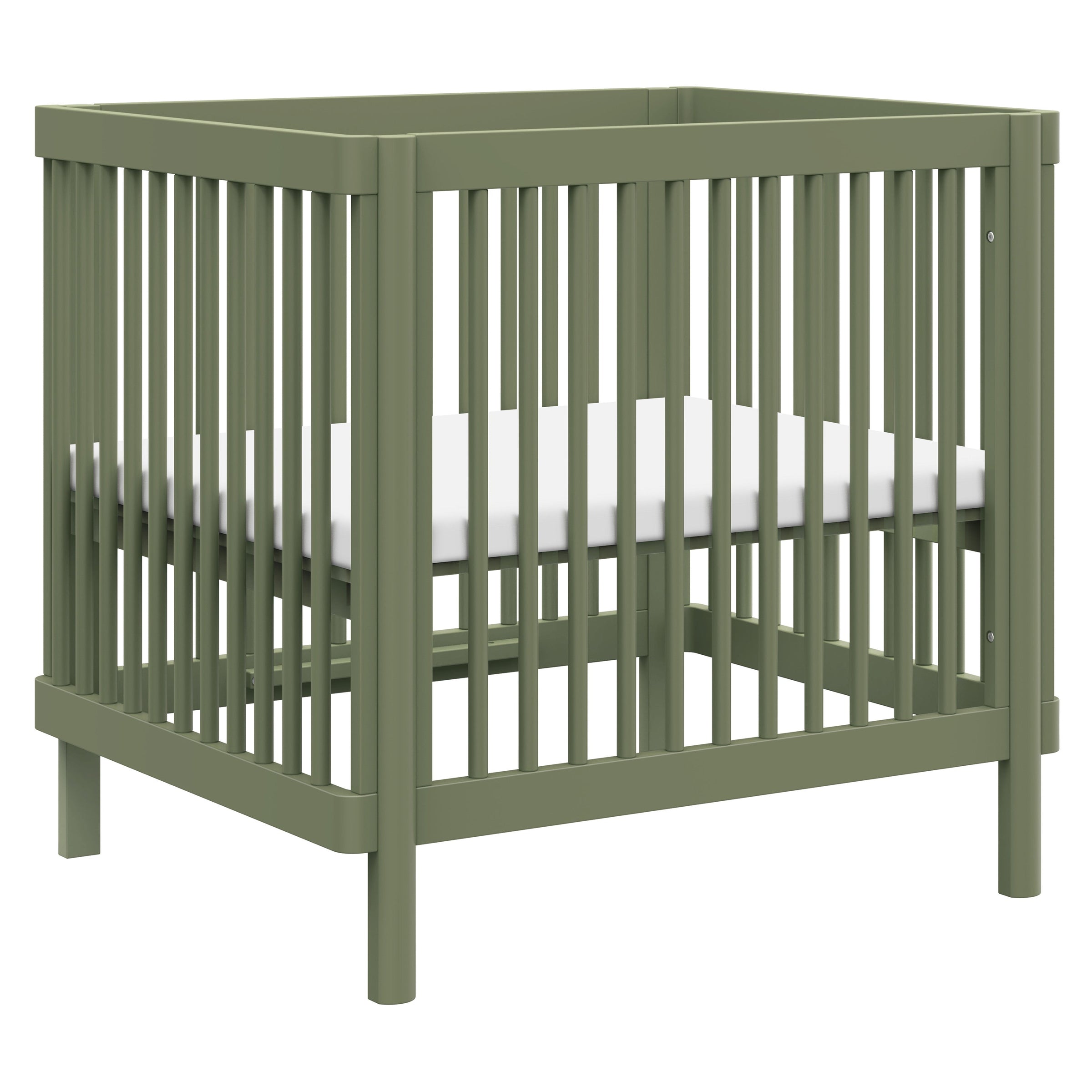 M29880OL,Pogo 8-in-1 Convertible Crib w/All-Stages Conversion Kits in Olive