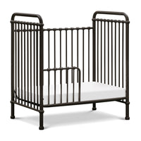 M15598UR,Abigail 3-in-1 Convertible Mini Crib in Vintage Iron