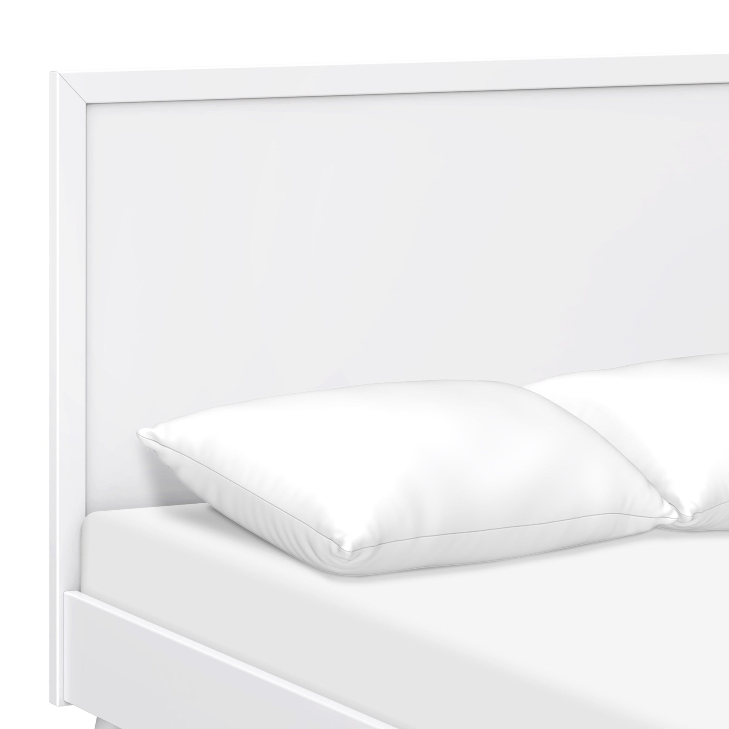 M15996W,Palma Full Bed in White