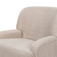 M27687EGS,Winslow Extra Wide Recliner and Swivel Glider in Earl Grey Shearling