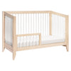 M10301NXW,Sprout 4-in-1 Convertible Crib w/Toddler Bed Conversion Kit in W Natural/White