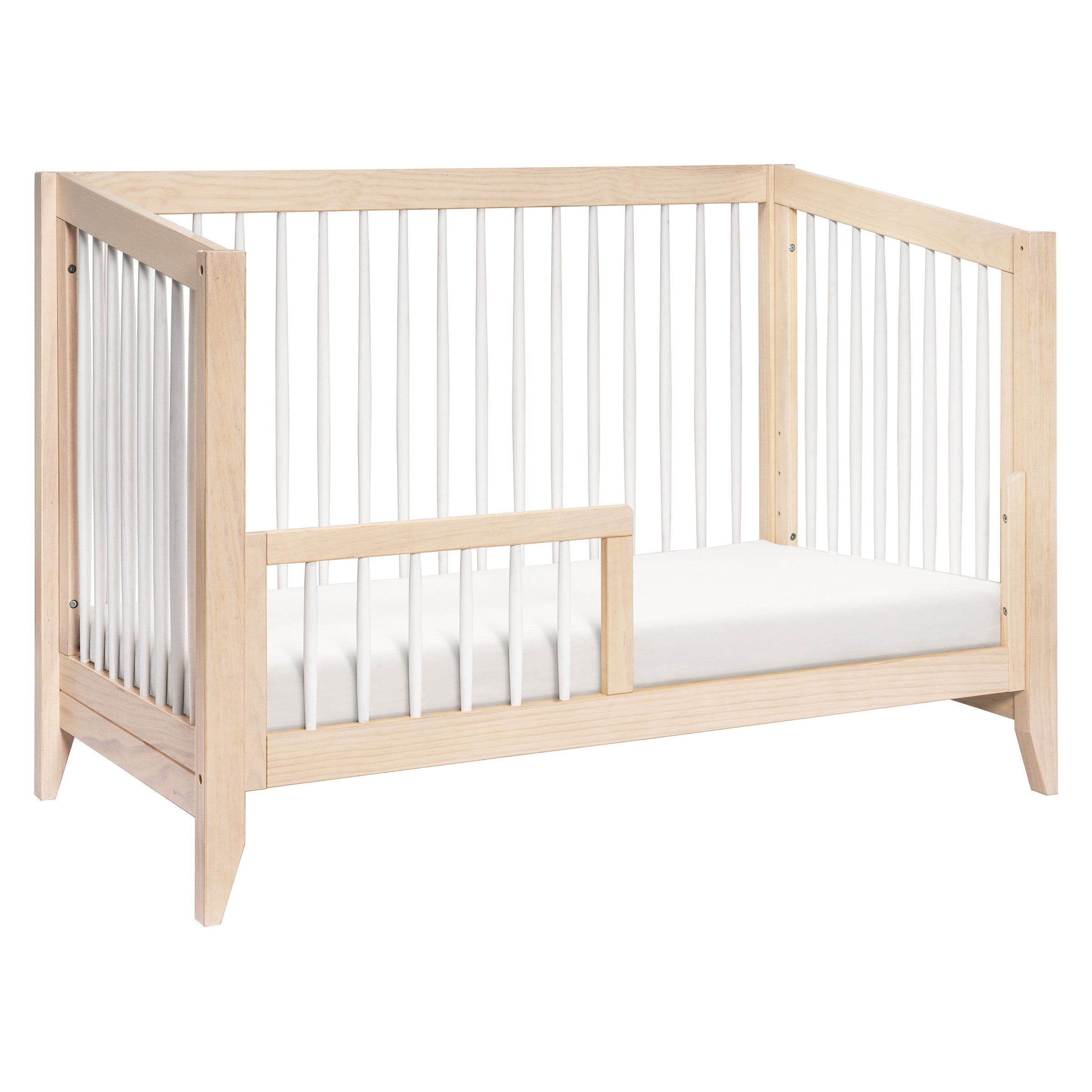 M10301NXW,Sprout 4-in-1 Convertible Crib w/Toddler Bed Conversion Kit in W Natural/White