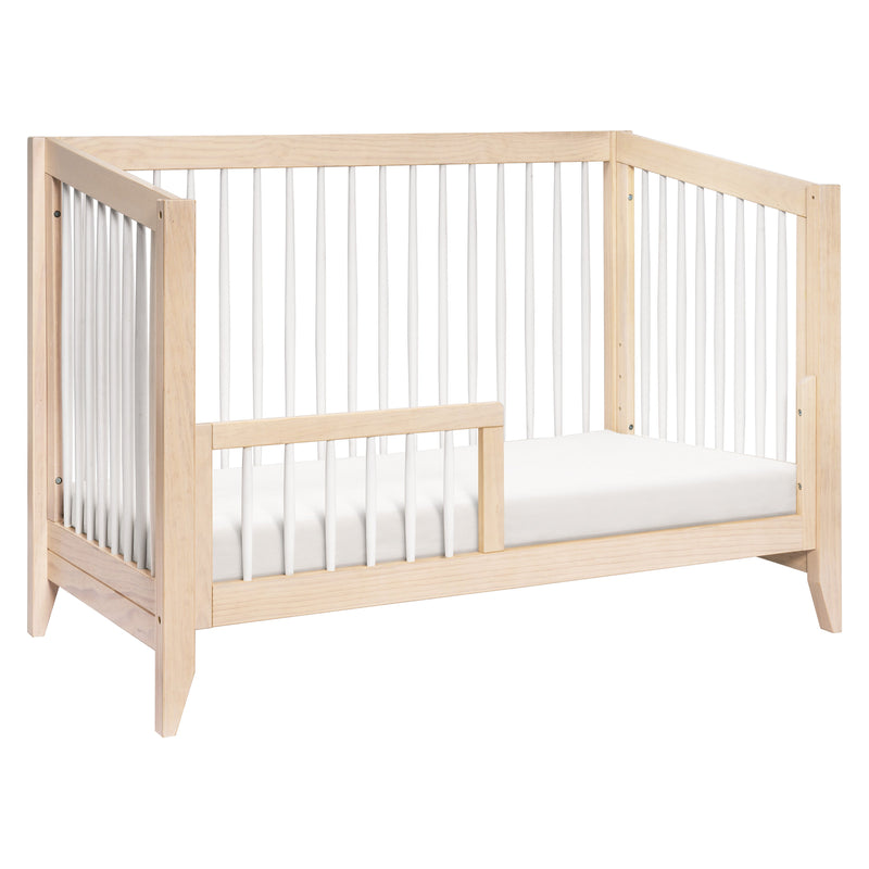 M10301NXW,Sprout 4-in-1 Convertible Crib w/Toddler Bed Conversion Kit in W Natural/White