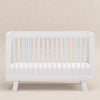 M4201W,Hudson 3-in-1 Convertible Crib w/Toddler Bed Conversion Kit in White Finish