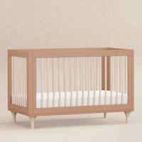 M9001CYNNX,Lolly 3-in-1 Convertible Crib w/Toddler Bed Conversion in Canyon/Washed Natural