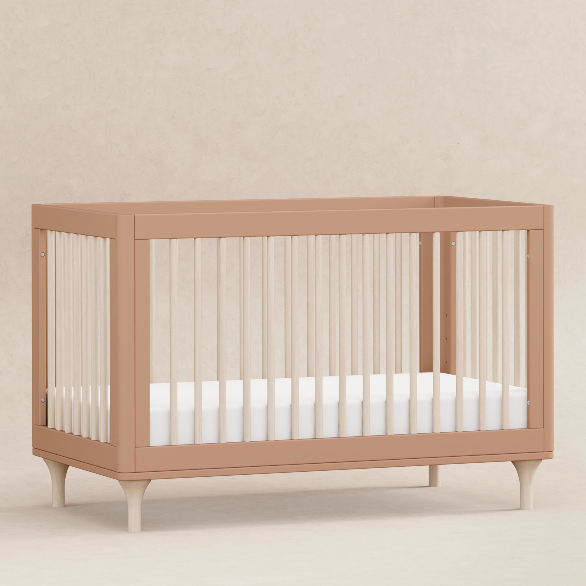 M9001CYNNX,Lolly 3-in-1 Convertible Crib w/Toddler Bed Conversion in Canyon/Washed Natural