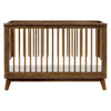 M5801NL,Scoot 3-in-1 Convertible Crib w/Toddler Bed Conversion Kit in Natural Walnut