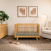 M4201HY,Hudson 3-in-1 Convertible Crib w/Toddler Bed Conversion Kit in Honey Finish