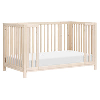 M30880NX,Rolli 9-in-1 Convertible All-Stages?? Crib w/ Bassinet & Toddler Bed Kits in Washed Natural