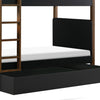 M18494BNL,TipToe Bunk Bed in Black and Natural Walnut