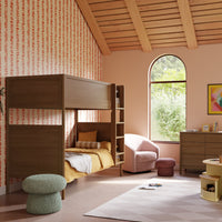M25994NL,Bondi Convertible Bunk Bed in Natural Walnut