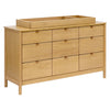 M25928HY,Bondi 9-Drawer Assembled Dresser in Honey