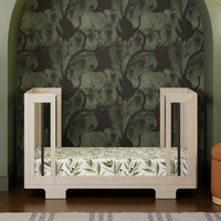 M23401NXB,Yuzu 8-in-1 Convertible Crib w/All-Stages Conversion in Washed Natural/Black