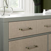 M24816FSPSEW,Eloise 7-Drawer Assembled Dresser in French Sage and Performance Sand Eco-Weave