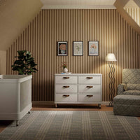 B14316RW,Tanner 6-Drawer Dresser in Warm White