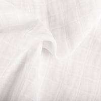 T29436,Plain White Muslin Mini Crib Sheet in GOTS Certified Organic Cotton