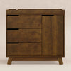 M4223NL,Hudson 3-Drawer Changer Dresser w/Removable Changing Tray in Natural Walnut
