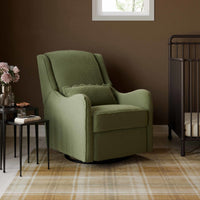 M27787OB,Devon Recliner and Swivel Glider in Olive Boucle