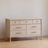 M31416WP,Alouette 7-Drawer Assembled Dresser in Washed Pine