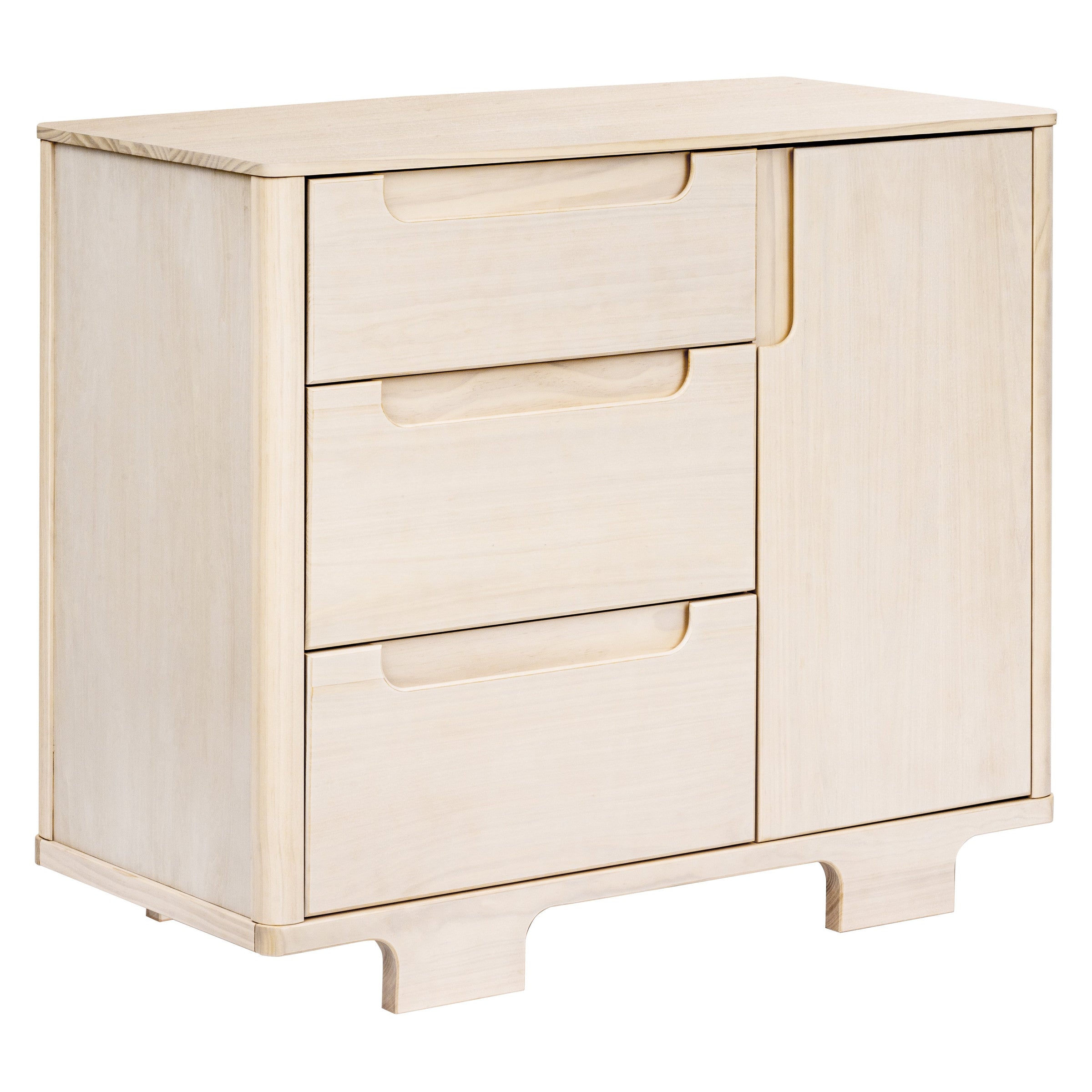 M23423NX,Yuzu 3-Drawer Changer Dresser in Washed Natural