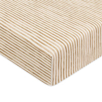 T34335AS,Nate Berkus x Babyletto Crib Sheet in Autumn Stripe