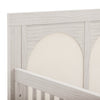 M24801WDFPEW,Eloise 4-in-1 Convertible Crib in White Driftwood and Performance Pearl Eco-Weave