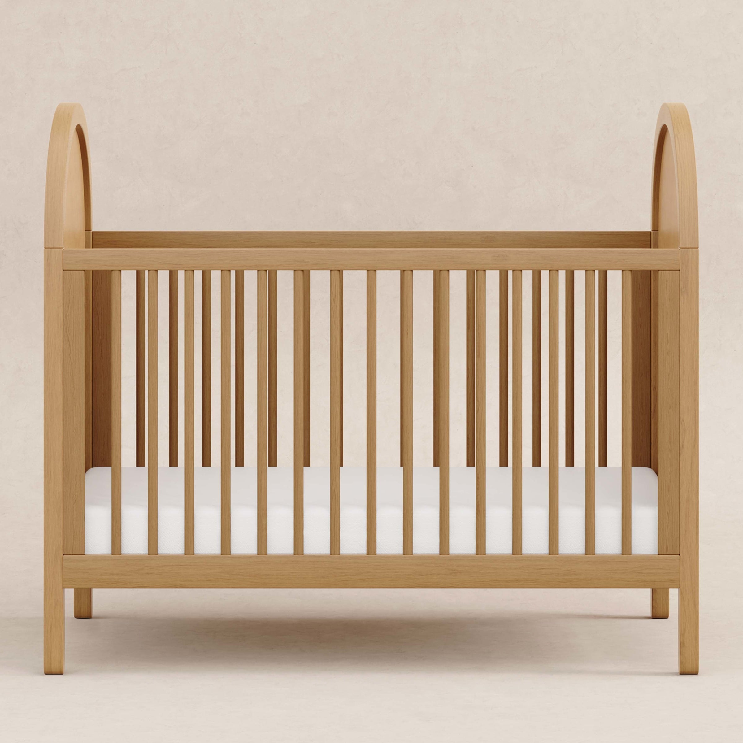 M25601HYNC,Bondi Cane 3-in-1 Convertible Crib w/Toddler Bed Kit in Honey with Natural Cane