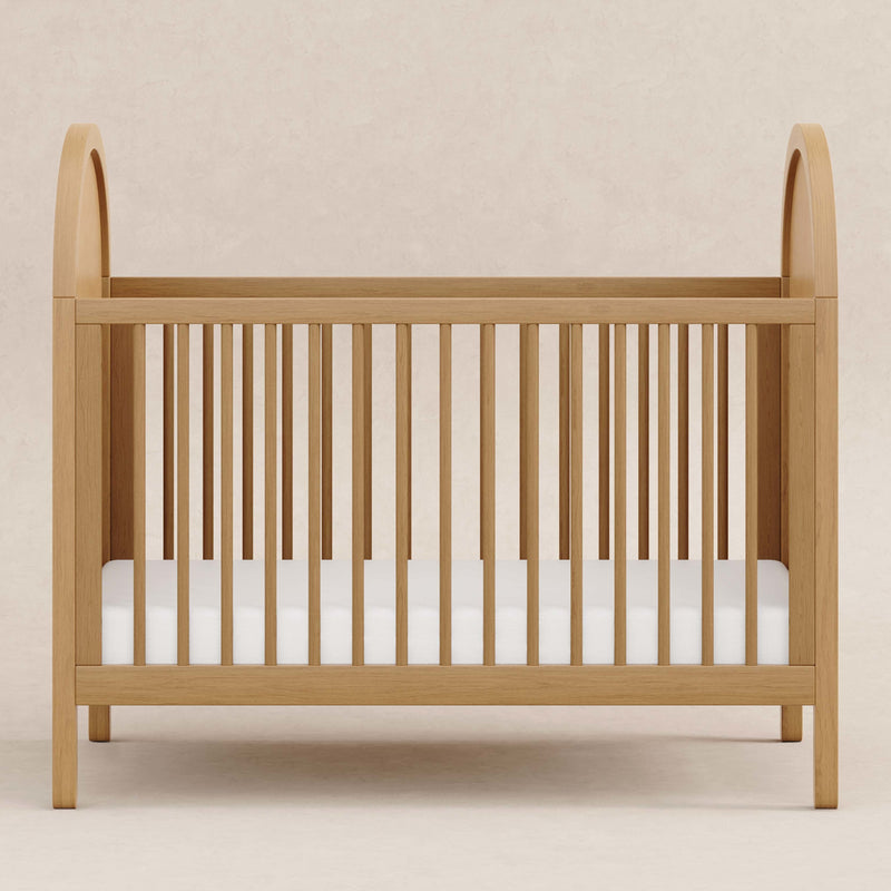 M25601HYNC,Bondi Cane 3-in-1 Convertible Crib w/Toddler Bed Kit in Honey with Natural Cane