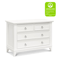 M10716RW,Emma Regency 4-Drawer Dresser in Warm White