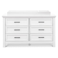 B14516LW,Emory Farmhouse 6-Drawer Dresser in Linen White