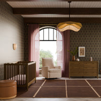 M20977CSG,Cali Flange Gliding Swivel Recliner in Chai Shearling